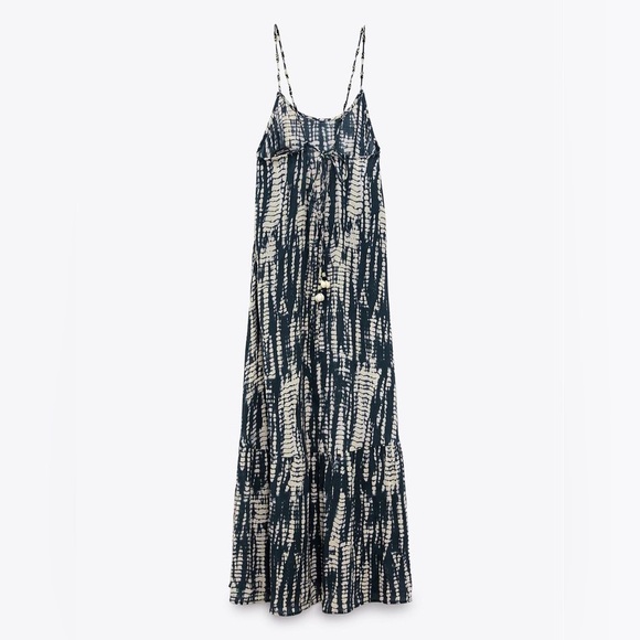 ZARA BLOGGERS’ FAVORITE TIE DYE PRINTED DRESS - Picture 10 of 11